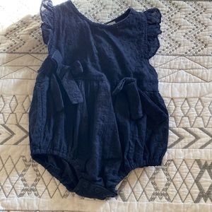 ✨2/$15‎ Navy One Piece Outfit | 3 Months